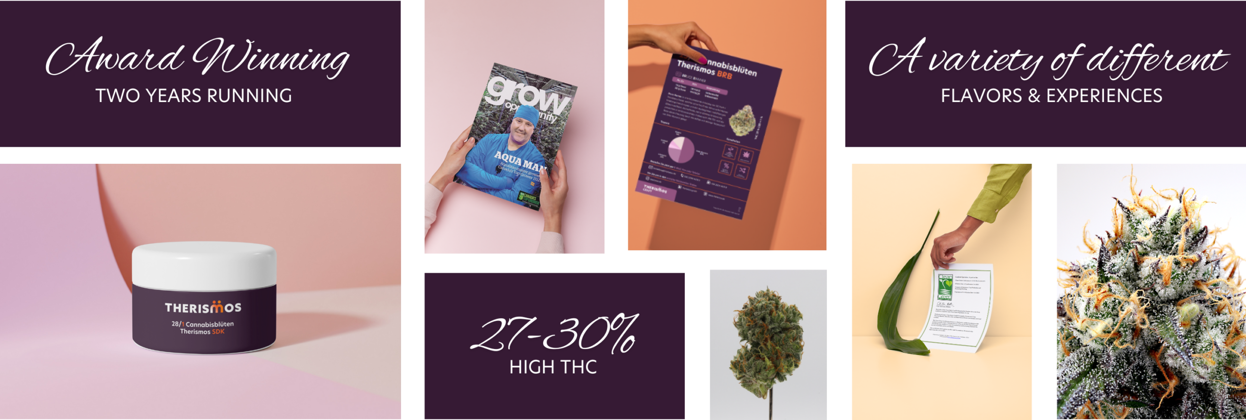 our cannabis flowers products therismos